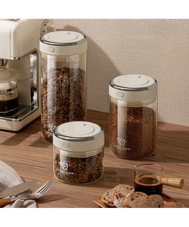 AeroSeal Vacuum Coffee Storage Jar | Kooksy