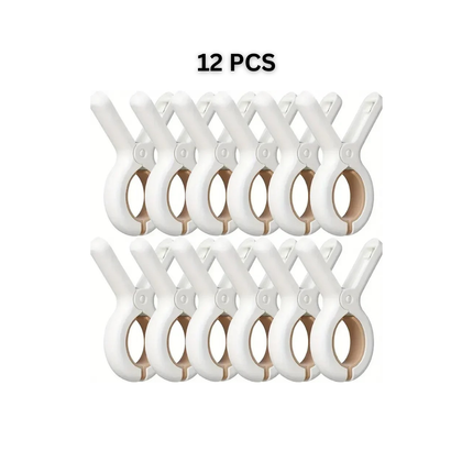 GripEase Laundry Clip – Heavy-Duty Clothes Clamp for Hangers & Drying Racks