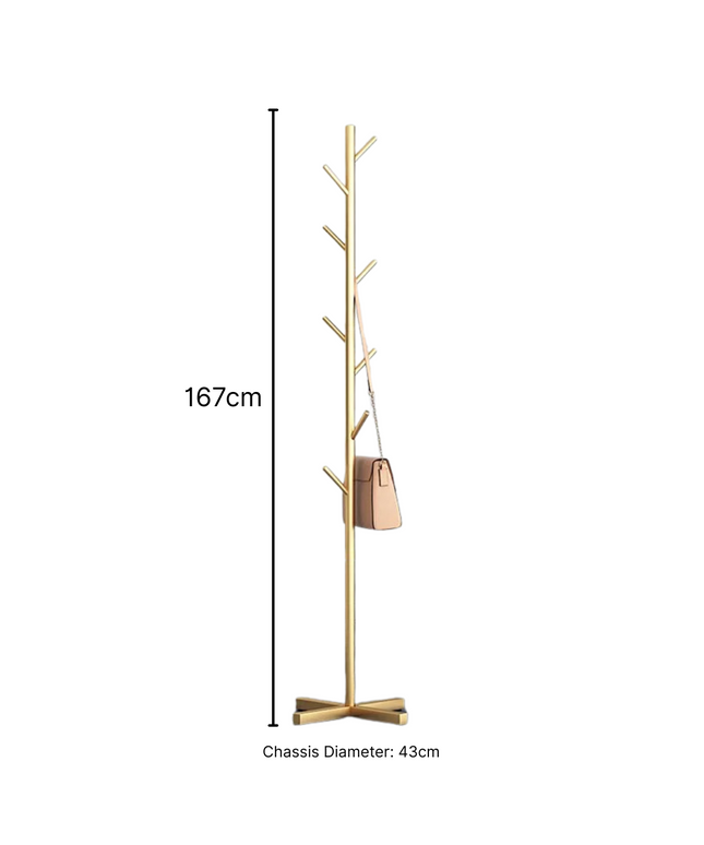 Marble Luxe Clothes Stand
