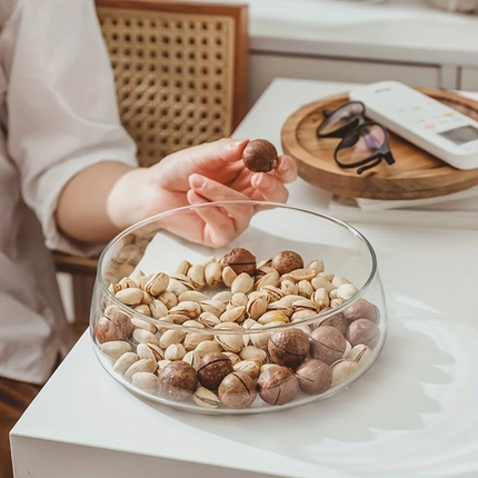 WillowWood Double-Lid Glass Storage Bowl