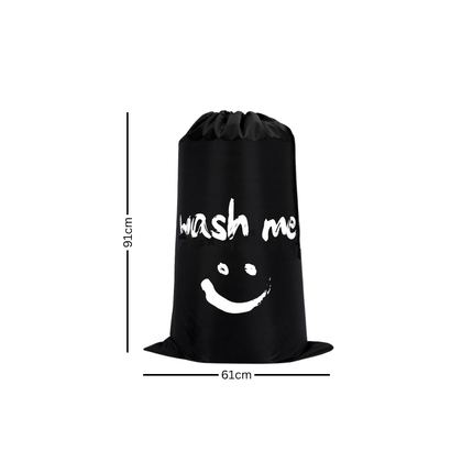 WashMe Drawstring Laundry Bag – Durable Waterproof Clothes Sack