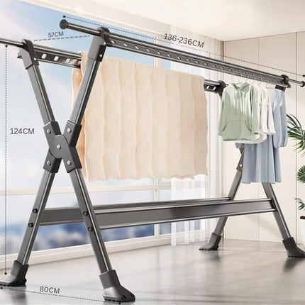 AirFold Heavy-Duty Drying Rack | Kooksy