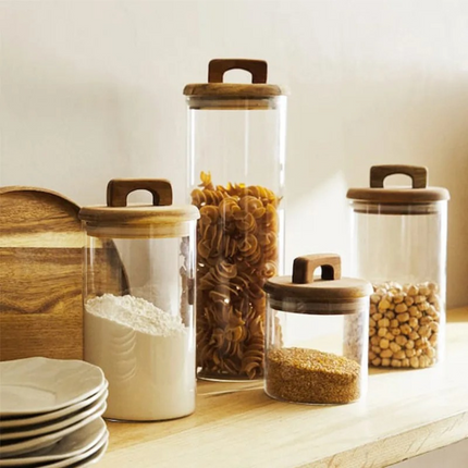 OakLoop Glass Containers