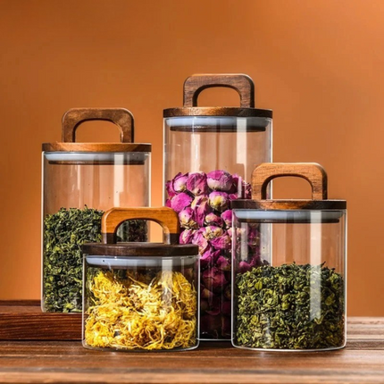 OakLoop Glass Containers