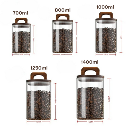 OakLoop Glass Containers